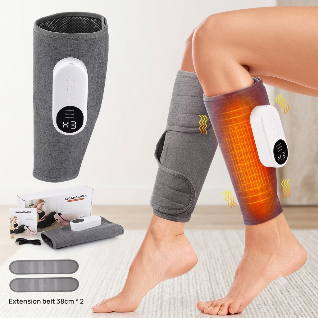 AirFlex Pro™ Masajeador Inalámbrico de Piernas