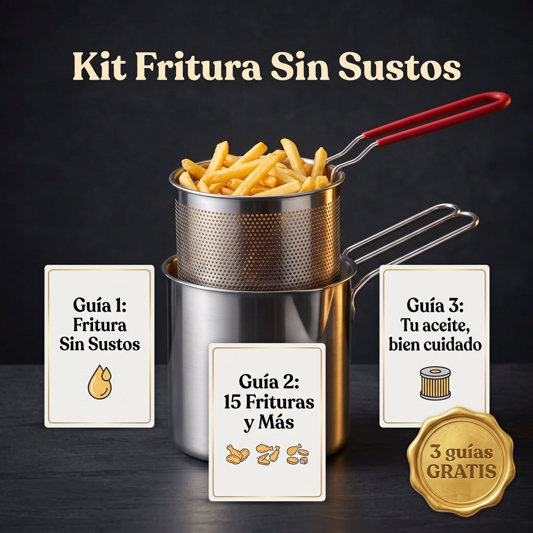 Kit Fritura Sin Sustos con las 3 guías de regalo