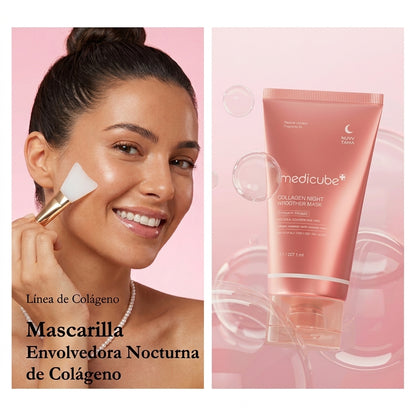 Mascarilla Nocturna de Colágeno: Firmeza e Hidratación Intensiva Mientras Duermes