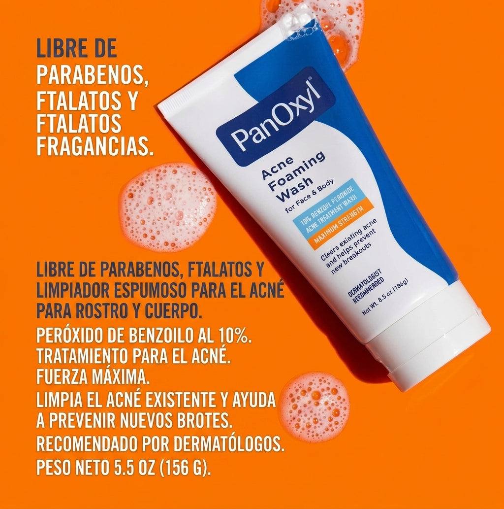 ✨ PanOxyl: Tu aliado clave para combatir el acné y limpiar tus poros
