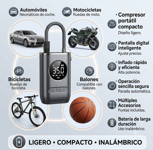 AirGo Pro™ Compresor Inteligente