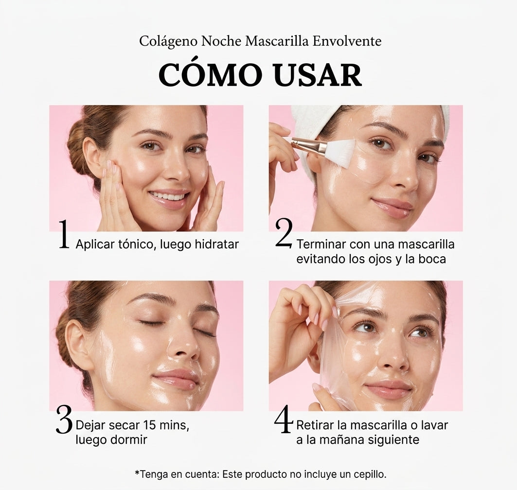 Mascarilla Nocturna de Colágeno: Firmeza e Hidratación Intensiva Mientras Duermes
