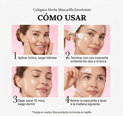 Mascarilla Nocturna de Colágeno: Firmeza e Hidratación Intensiva Mientras Duermes