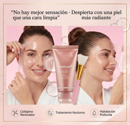 Mascarilla Nocturna de Colágeno: Firmeza e Hidratación Intensiva Mientras Duermes