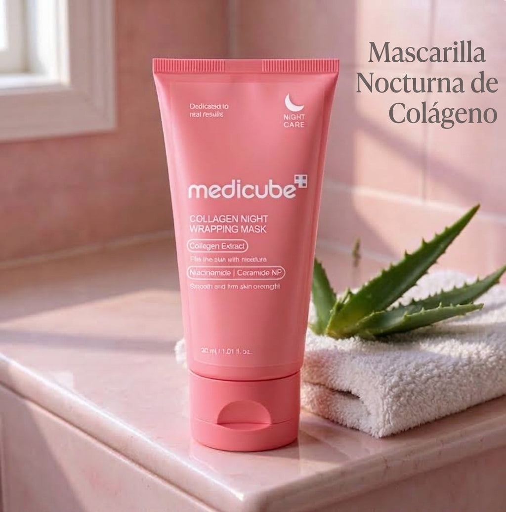 Mascarilla Nocturna de Colágeno: Firmeza e Hidratación Intensiva Mientras Duermes