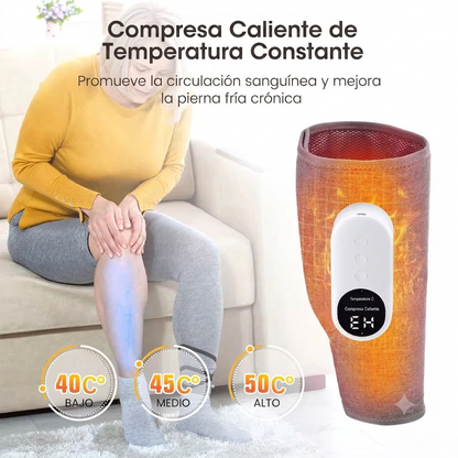AirFlex Pro™ Masajeador Inalámbrico de Piernas