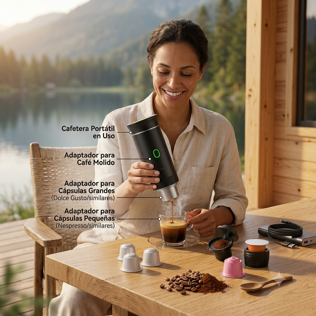 Cafetera espresso portatil