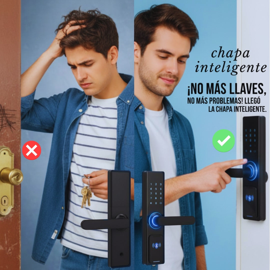 CERRADURA INTELIGENTE MODELO Galaxy 2026 5 EN 1