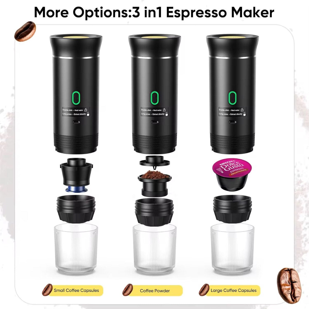 Cafetera espresso portatil