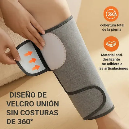 AirFlex Pro™ Masajeador Inalámbrico de Piernas